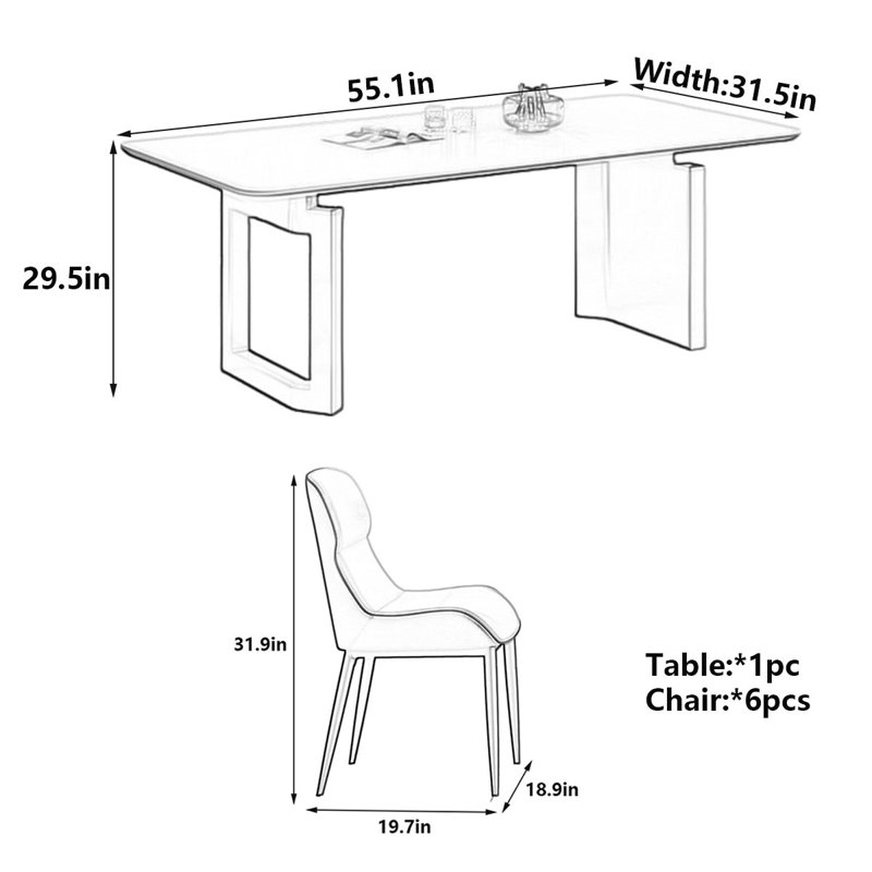 Hewett, 29.5"H x 55.1"L x 31.5"W