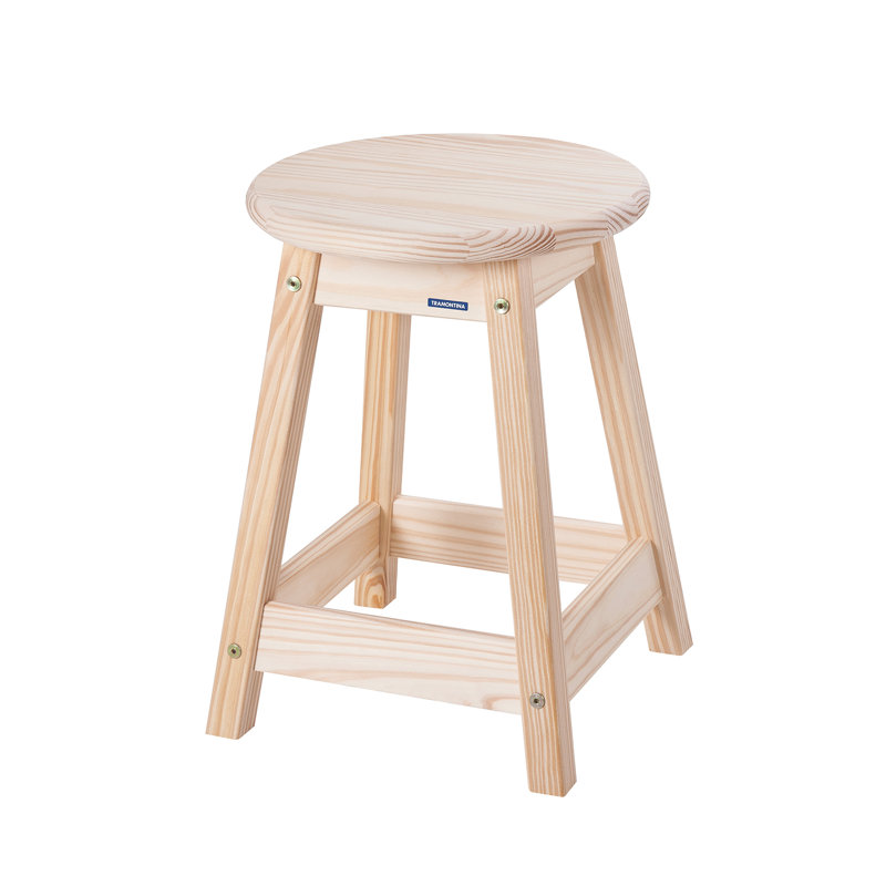 Solid Wood Accent Stool
