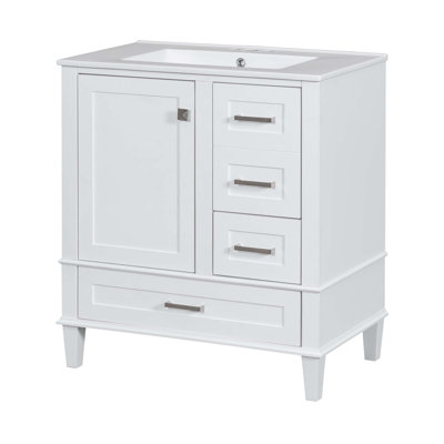 Ensemble de meuble-lavabo moderne 30 po avec meuble-lavabo 30 po