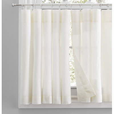 Blandford Semi-Sheer Cafe Curtain Pair