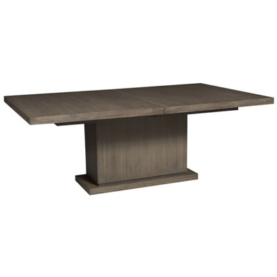 Bradford By Michael Weiss 47 " Extendable Teak Rectangular Solid Wood Top with Solid Wood Base Dining Table