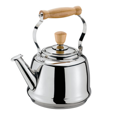 Frieling 2.6 Quarts Stainless Steel Whistling Stovetop Tea Kettle