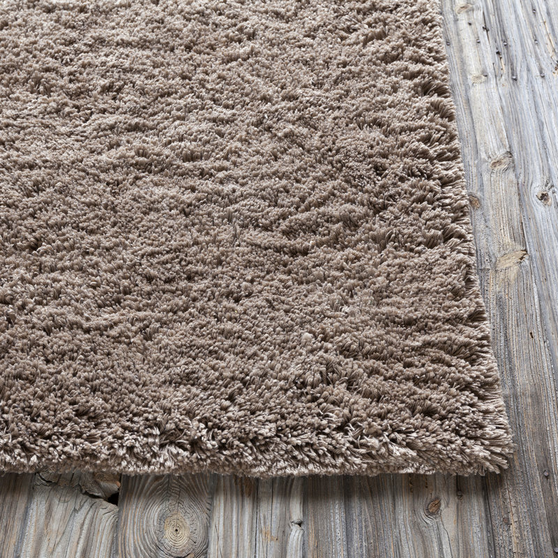 Bancroft Area Rug in Brown And Tan, Rectangle 5' x 7'6"