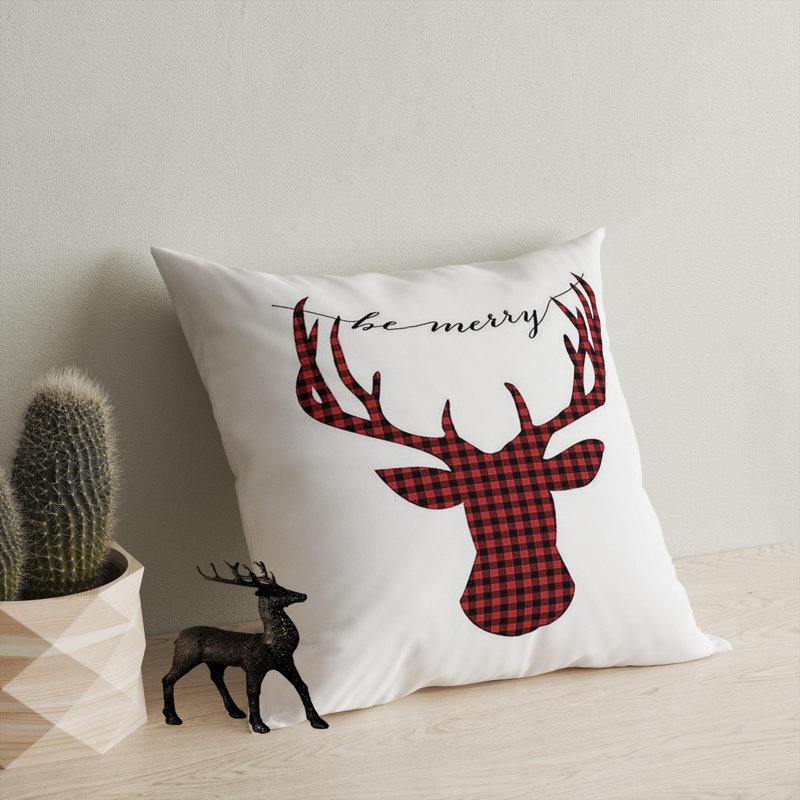 Coussin lavable de qualité supérieure, 17,0 x 17,0 pouces, 50% coton / 50% polyester, rembourrage en silicone, fermeture à glissière dissimulée | Doux, confortable et repassable | Parfait pour la décoration intérieure, le salon et la chambre à cou