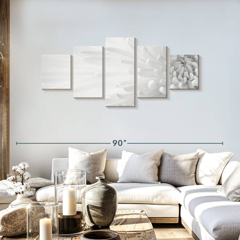 Gentle Chrysanthemum I, 30" H x 68" W