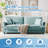 82.48'' Velvet Sofa-782033248