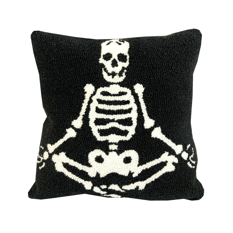Skeleton Yoga Pillow