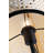 Nakuv 22.44'' Rattan and Velvet Table Lamp with USB and Outlet