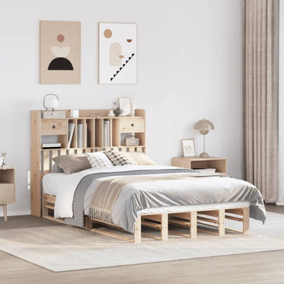 Solid Wood Bed