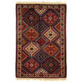 Meshayla Hand Woven Cotton and Wool Oriental Area Rug