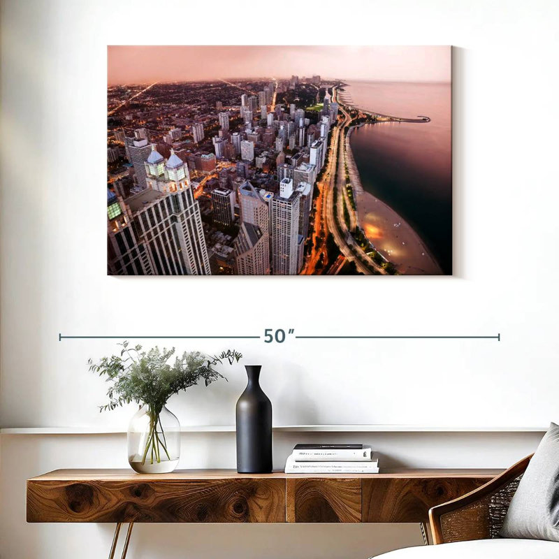 Sirci Lake Shore Drive, H 26 po x l 39 po