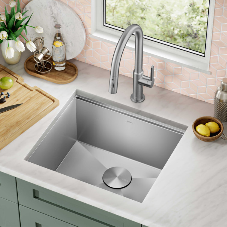 Stainless Steel Single Bowl Kitchen Sink & Accessories