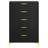 5-Drawer Rectangular Chest