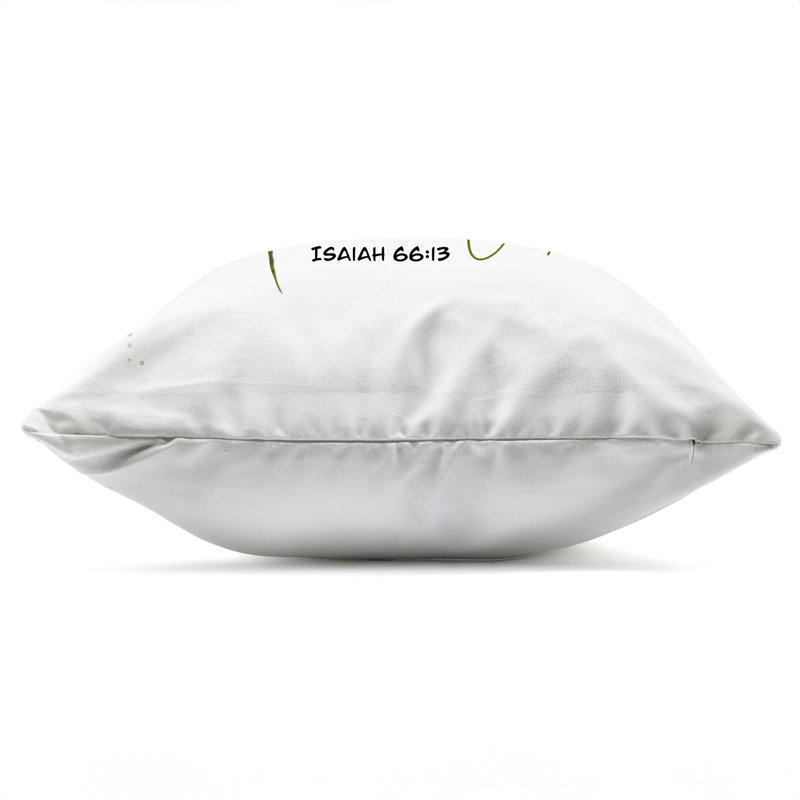 Coussin d'extérieur imprimé Proverb & Abstract Flower Design par Amber Clarkson