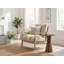 Mango Solid Wood Round Side Table