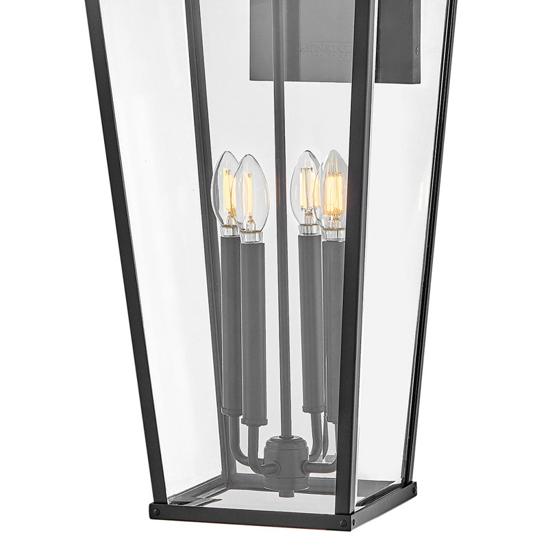 Dawson 4 - Light Outdoor Wall Lantern