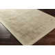 Mckinley Handmade Hand-Loomed Viscose Area Rug in Taupe