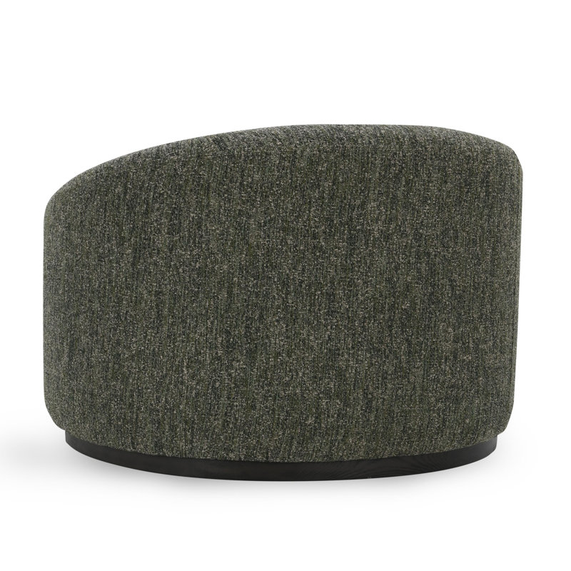 Beverly Upholstered Swivel Barrel Chair