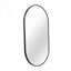 Miroir de salle de bain ovale 20 po x 28 po