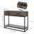 Southside 39.4"W Console Wood Table With 2 Storage Drawers-767092948