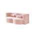 Canapé-lit moderne avec 2 coussins, canapé-lit convertible en mousse, matelas pliant simple de 15 po pour le salon, lit d'invité, salle de jeux, aucun assemblage requis-953859051