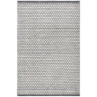 Tapis géométrique en laine / coton Kilim