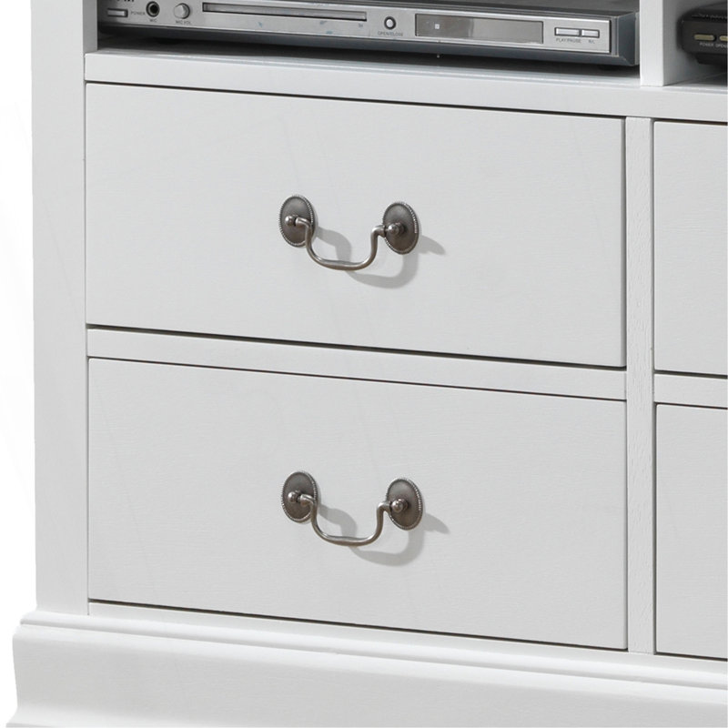 Charmante unité de rangement blanche, Blanc