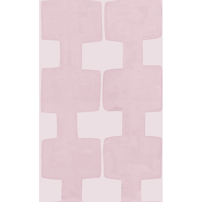 Rouleau de papier peint Paule Marrot, Rose clair