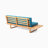 5 SEATER SECTIONAL SOFA SET WITH CUSHIONS-570865690-570865688
