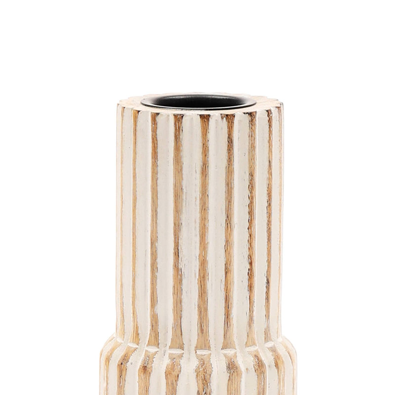 Candle Holder | Decorative Wooden Candle Holder | 4x8"