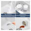 Évier de cuisine encastré en céramique blanche 32 po x l 19 po encastré en argile réfractaire