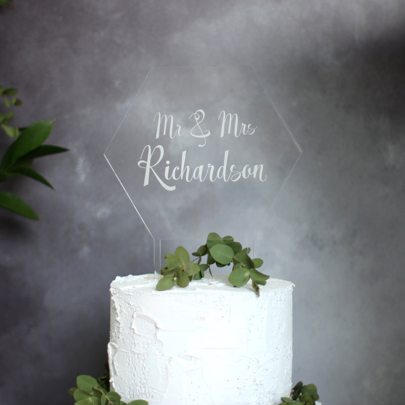 East Urban Home Jillesa Cake Topper, Yes