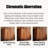 Brown Solid Wood Shoe Storage Bench