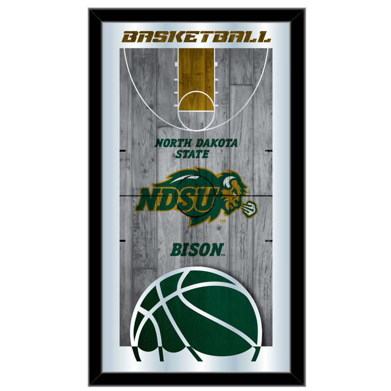 « basket mirror », impression encadrée NCAA, North Dakota State