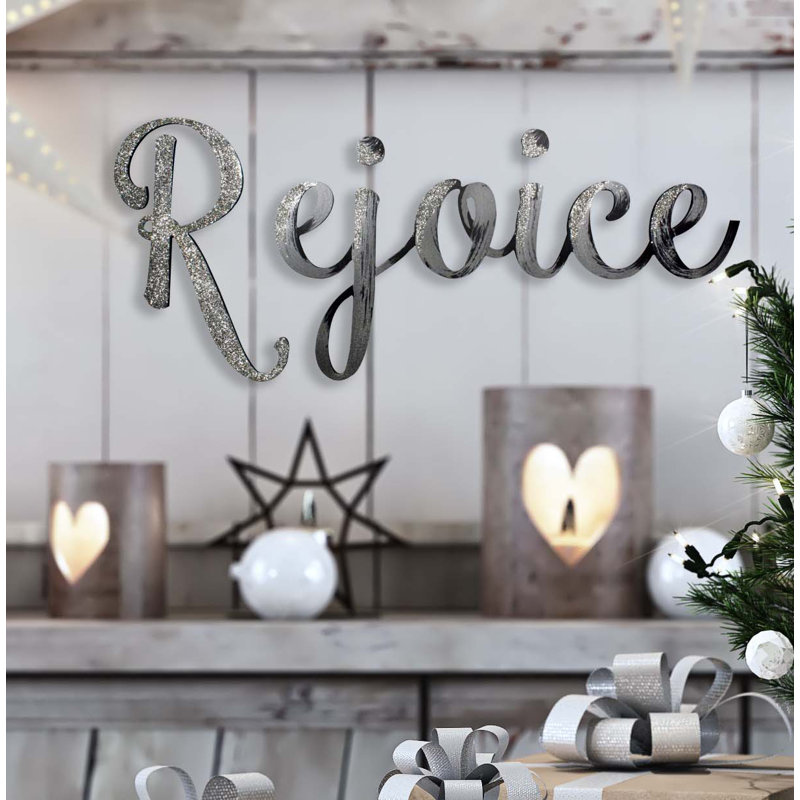 Décoration murale Réjouissez-vous, Argent