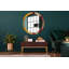 Huldar Glass Flat Wall Mirror