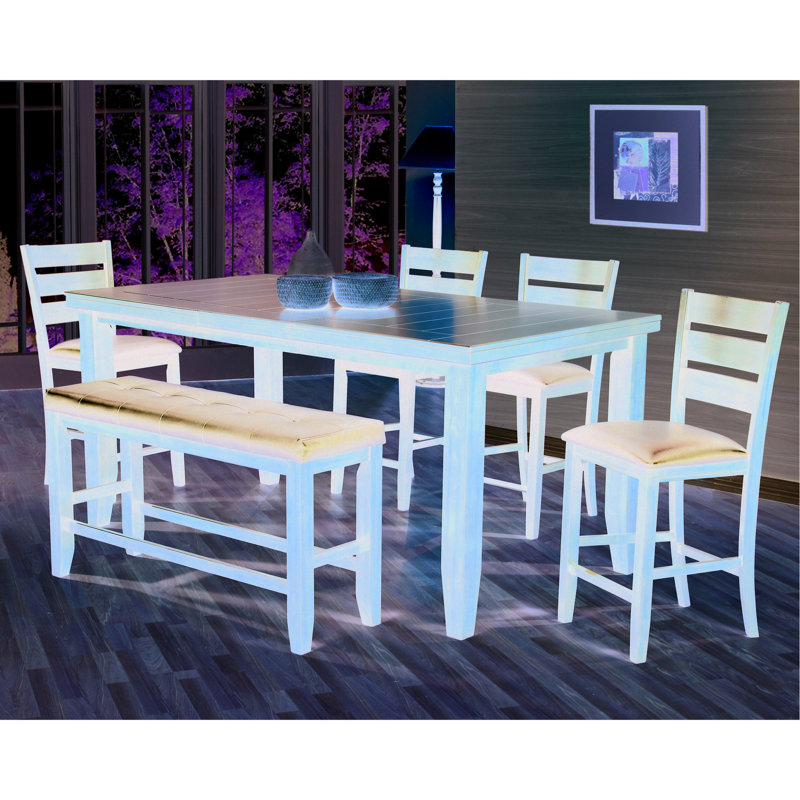 Chaises de salle à manger à hauteur de comptoir 2 pièces, brun foncé, style contemporain, siège rembourré en similicuir, dossier en bois avec repose-pieds pour une meilleure posture écologique