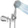 Showering Components Wall Mounted Tub Spout Trim with Diverter and Handshower