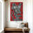 Tiki Head I Red-108390211