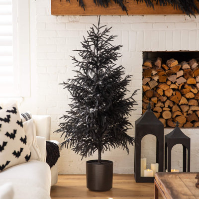 Arbre de Noël artificiel avec touche naturelle