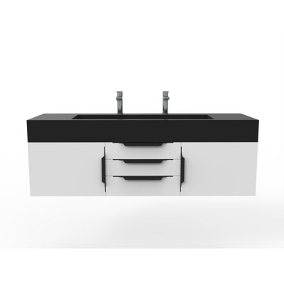 Ensemble de meuble-lavabo simple 60 po Nile