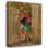 «Girl at the Doorway» par John George Brown - Art mural sur toile tendue avec châssis