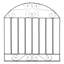 Kaliyah 90 cm H x 85 cm W Gate Fencing