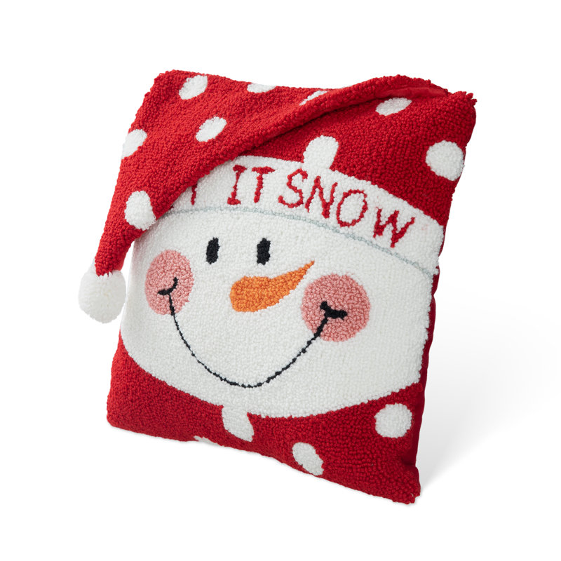 Embroidered Throw Pillow