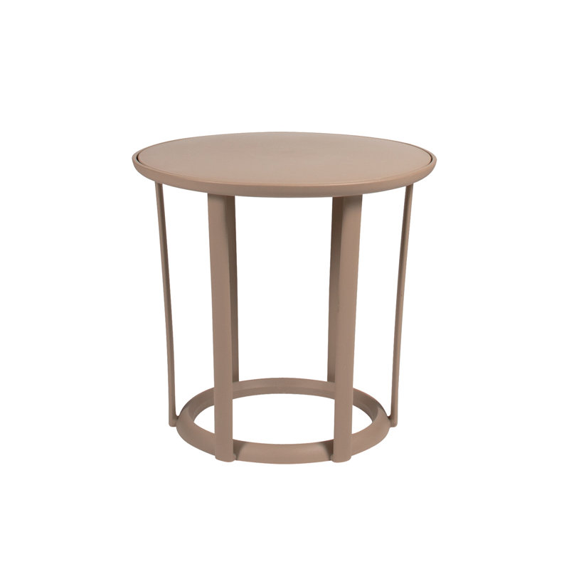 Raff Outdoor Round Side Table, Sand