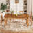 Casellas Solid Wood Base Dining Table
