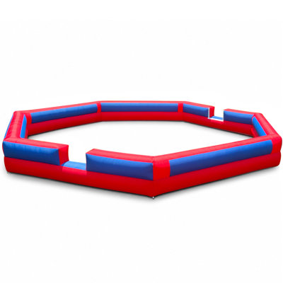GR8FUN Giant 26FT Inflatable Gaga Ball Pit with Built-in Blower, Blow Up Gaga Ball Pit for Indoor & Outdoor Activities, Inflatable Sport Games