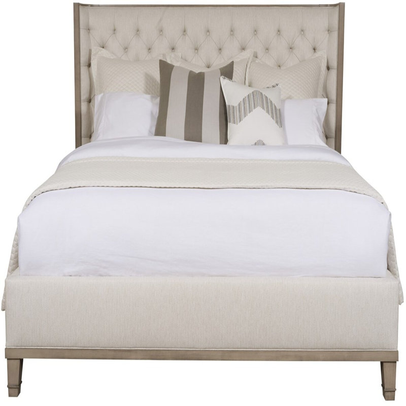 Bowers By Michael Weiss Upholstered Wingback Bed, King
