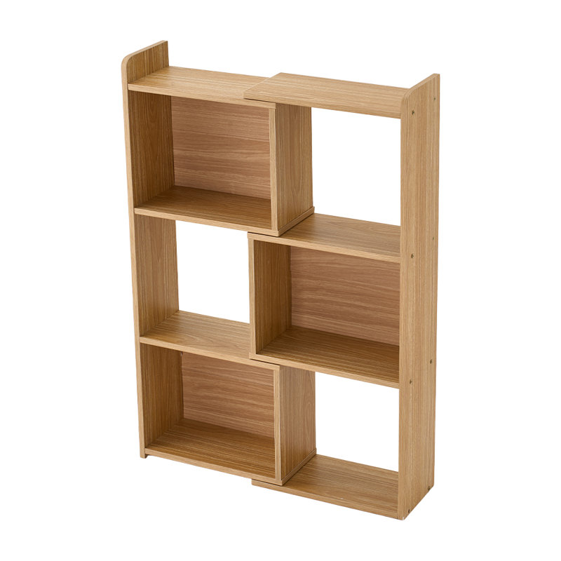 80cm H Bookcase, Natural Wood