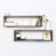 Tablette décorative en bois d'épinette 2 pièces Shyann